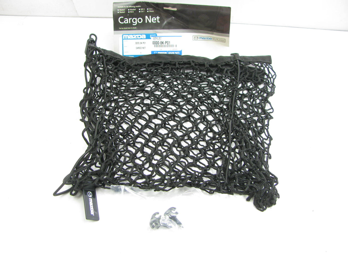 NEW - OEM Mazda 0000-8K-P01 Cargo Net 2011-2014 2