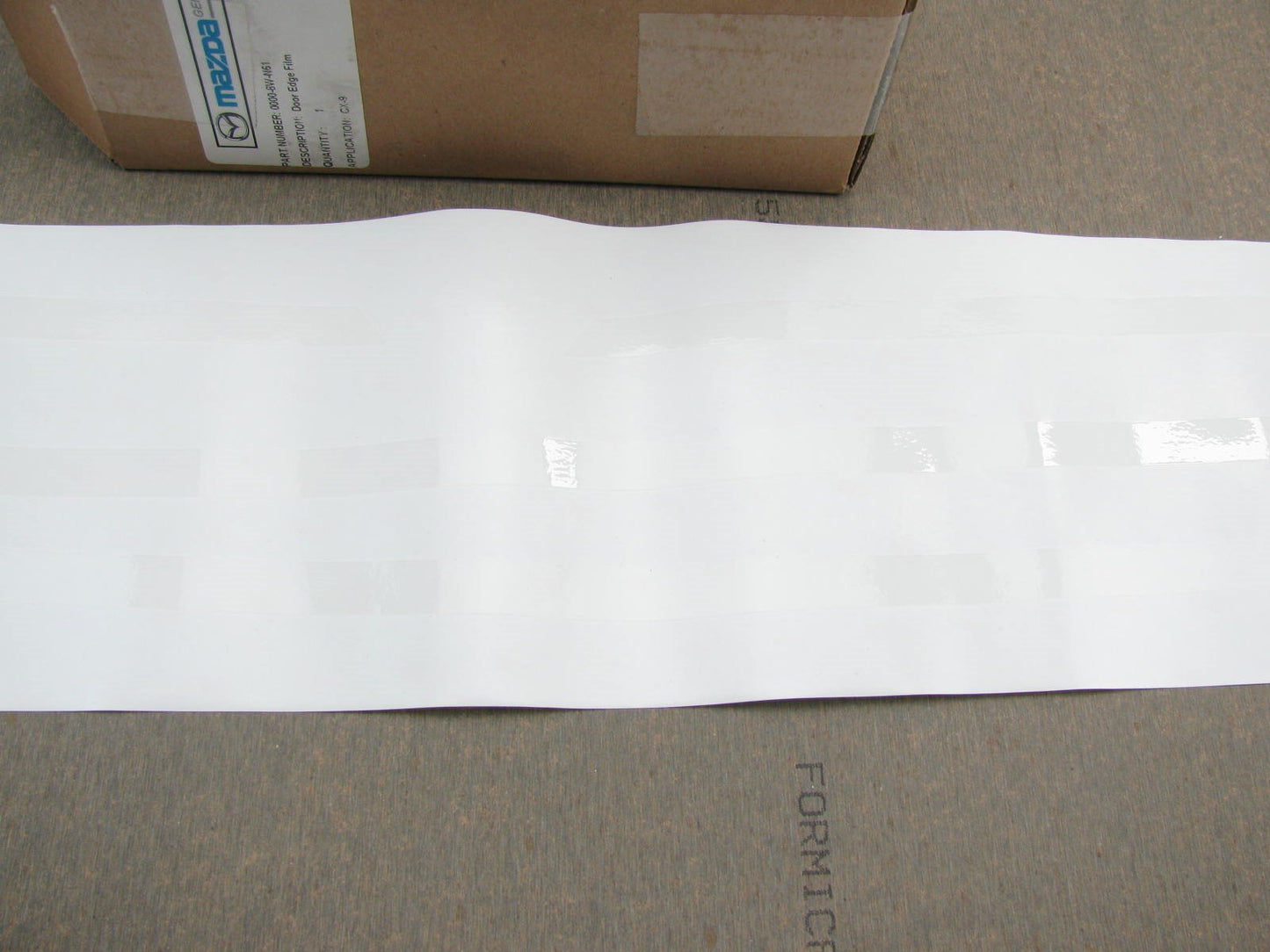 Clear Protective Film Door Edge Paint Protection Guard Kit OEM 13-16 Mazda CX-9
