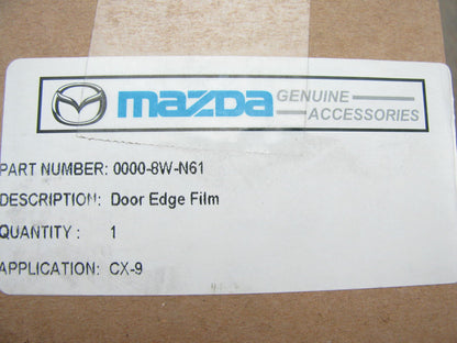 Clear Protective Film Door Edge Paint Protection Guard Kit OEM 13-16 Mazda CX-9