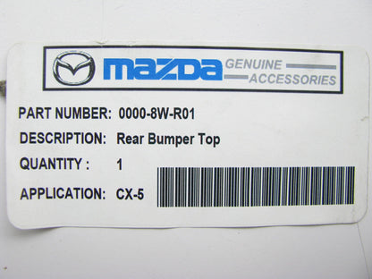 Genuine OEM Mazda 0000-8W-R01 Paint Protection For Rear Bumper - 2013-2015 CX-5
