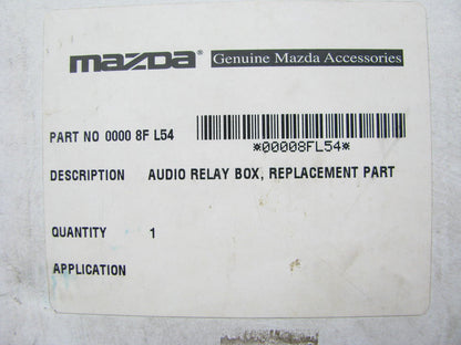 NEW GENUINE OEM Mazda 00008FL54 Audio Radio Module Interface Relay 0000-8F-L54