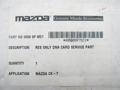 NEW - OEM 00008FM21 Remote Start Security Module 2007-12 Mazda CX-7