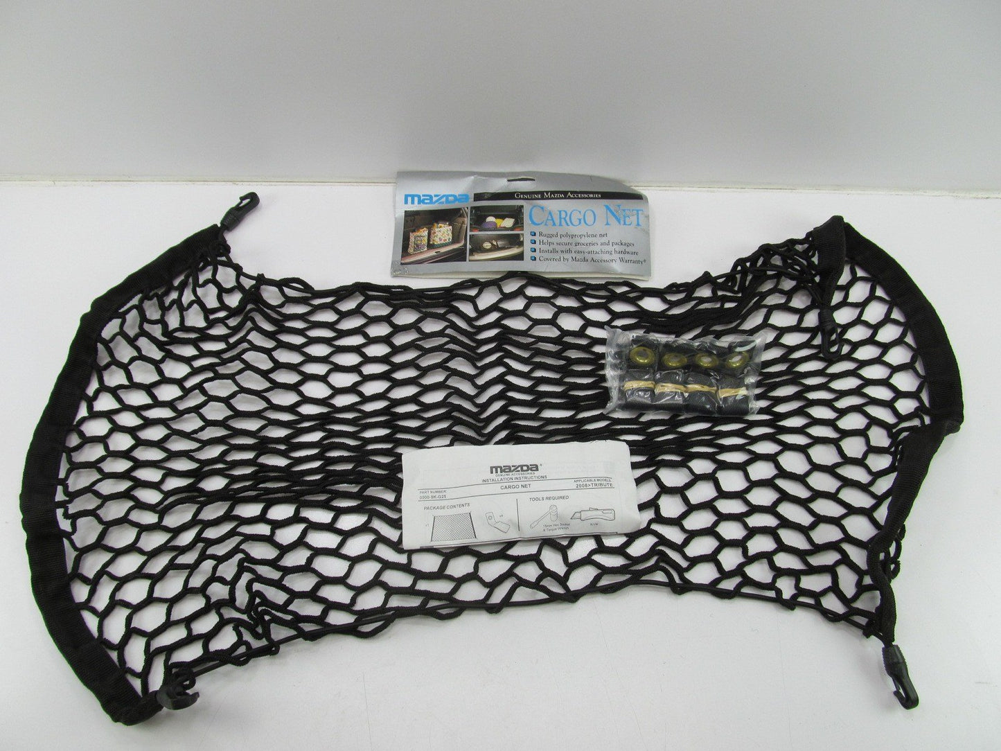 2008-2011 Mercury Mariner Rear Factory Cargo Luggage Net  00008KG25