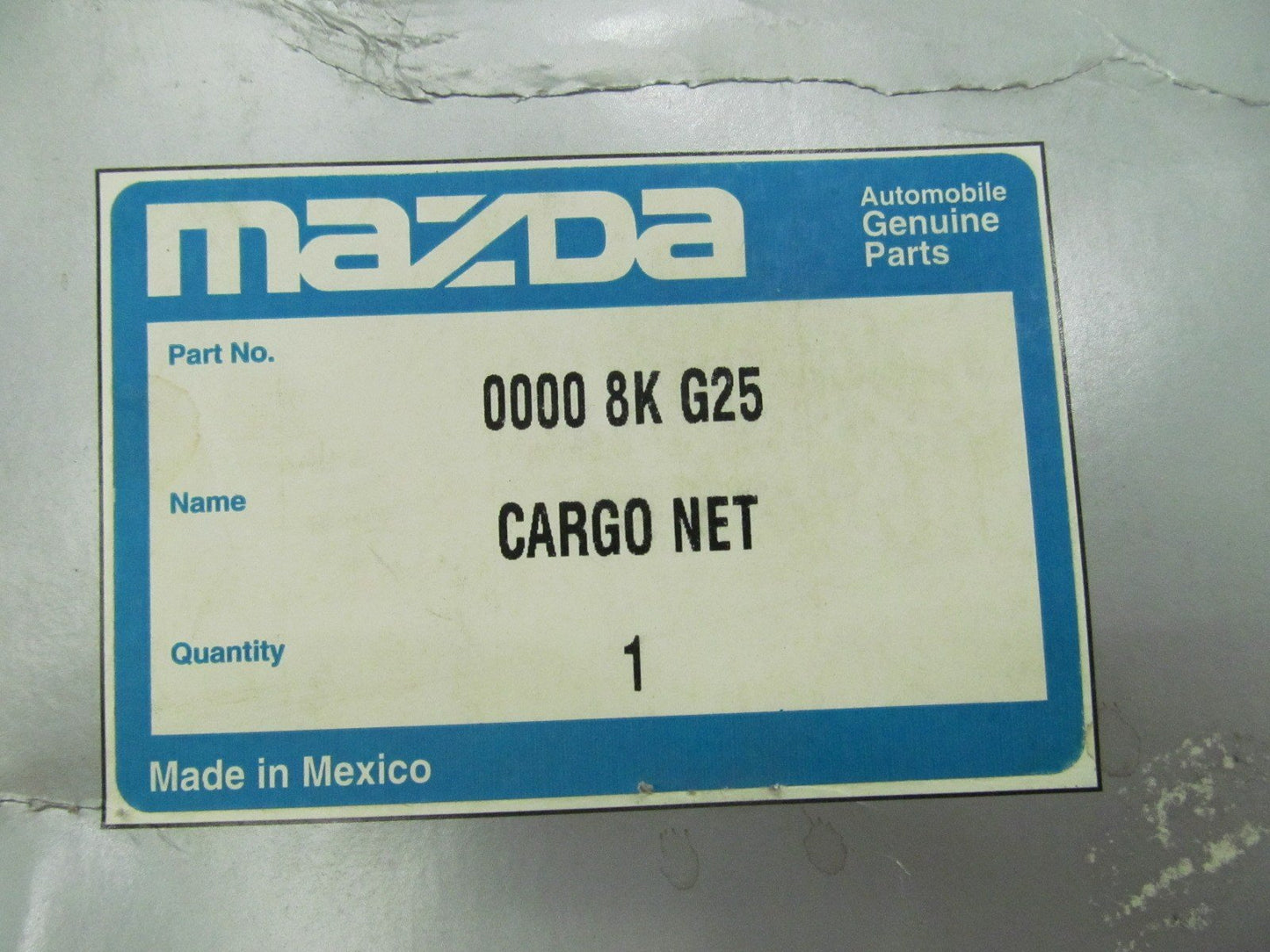 2008-2011 Mercury Mariner Rear Factory Cargo Luggage Net  00008KG25