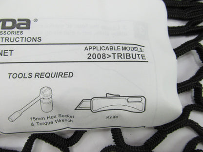 2008-2011 Mercury Mariner Rear Factory Cargo Luggage Net  00008KG25