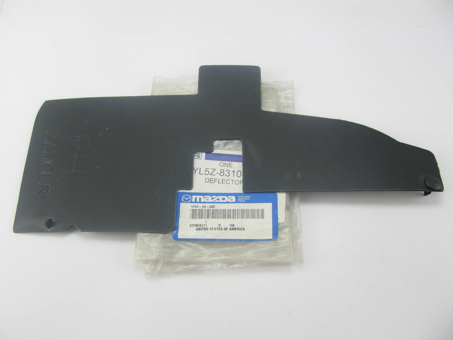 NEW - OEM Right Side Radiator Support Air Deflector 1998-2000 B2500 B3000 B4000