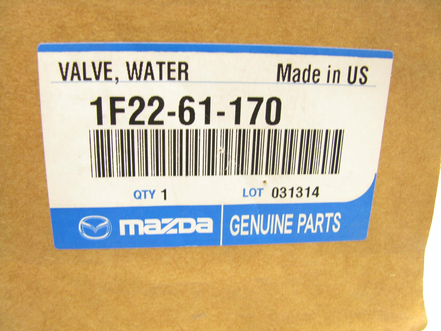 NEW - OEM Mazda 1F22-61-170 Heater Control Valve 2001-2004 B4000 4.0L