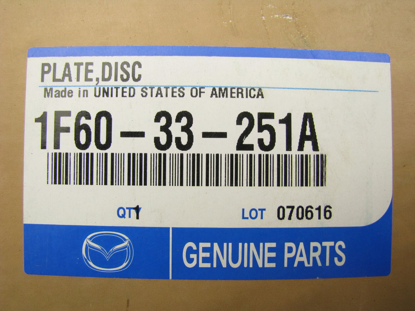 (x2) OEM Front Disc Brake Rotors For Select 02-10 Ford Mazda Trucks 4WD