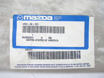 New Genuine FRONT RIGHT Door Weatherstrip Seal OEM For Mazda 1F60-58-751