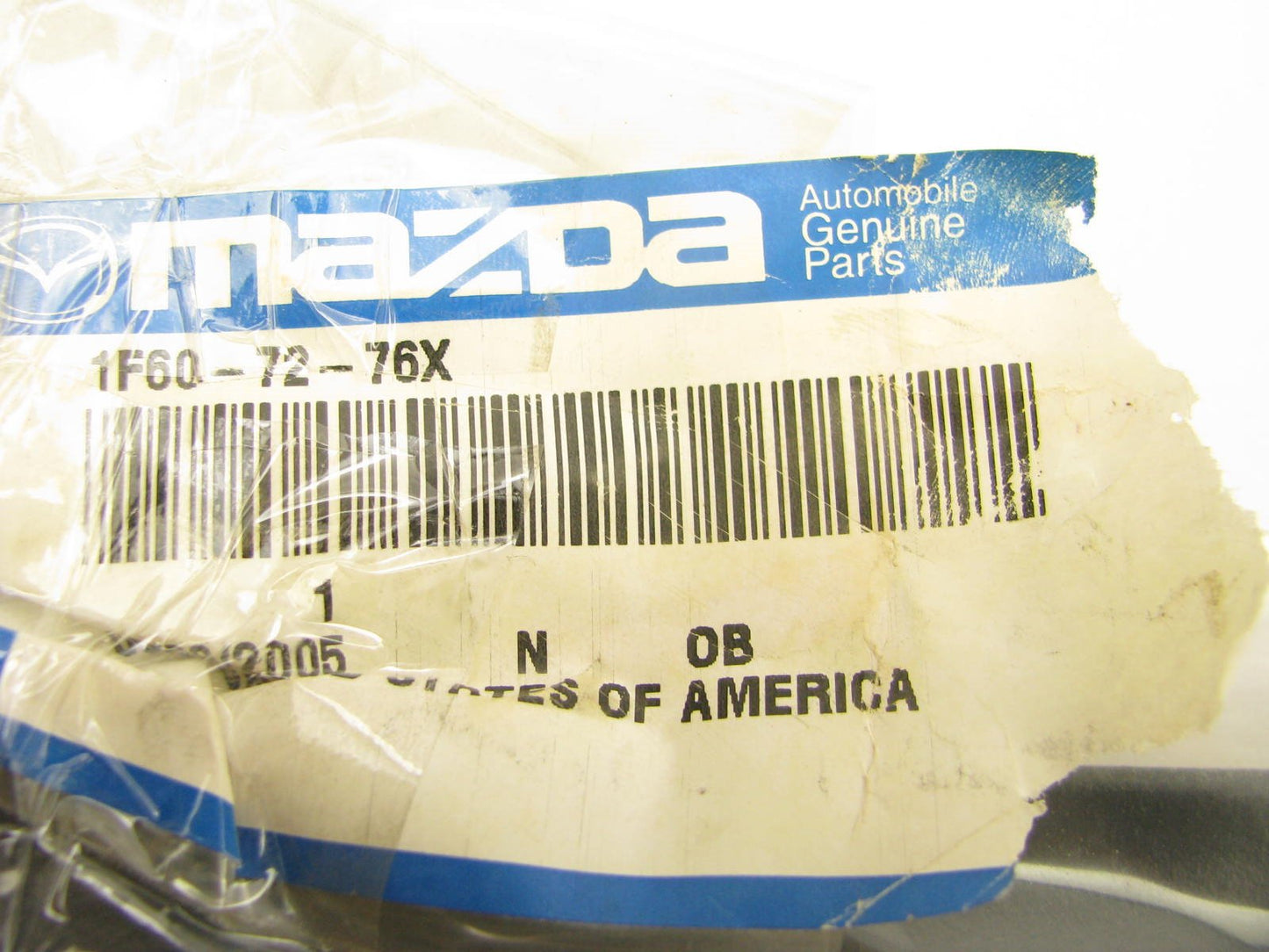 New Genuine REAR  RIGHT Door Lower Weatherstrip Seal OEM For Mazda 1F607276X