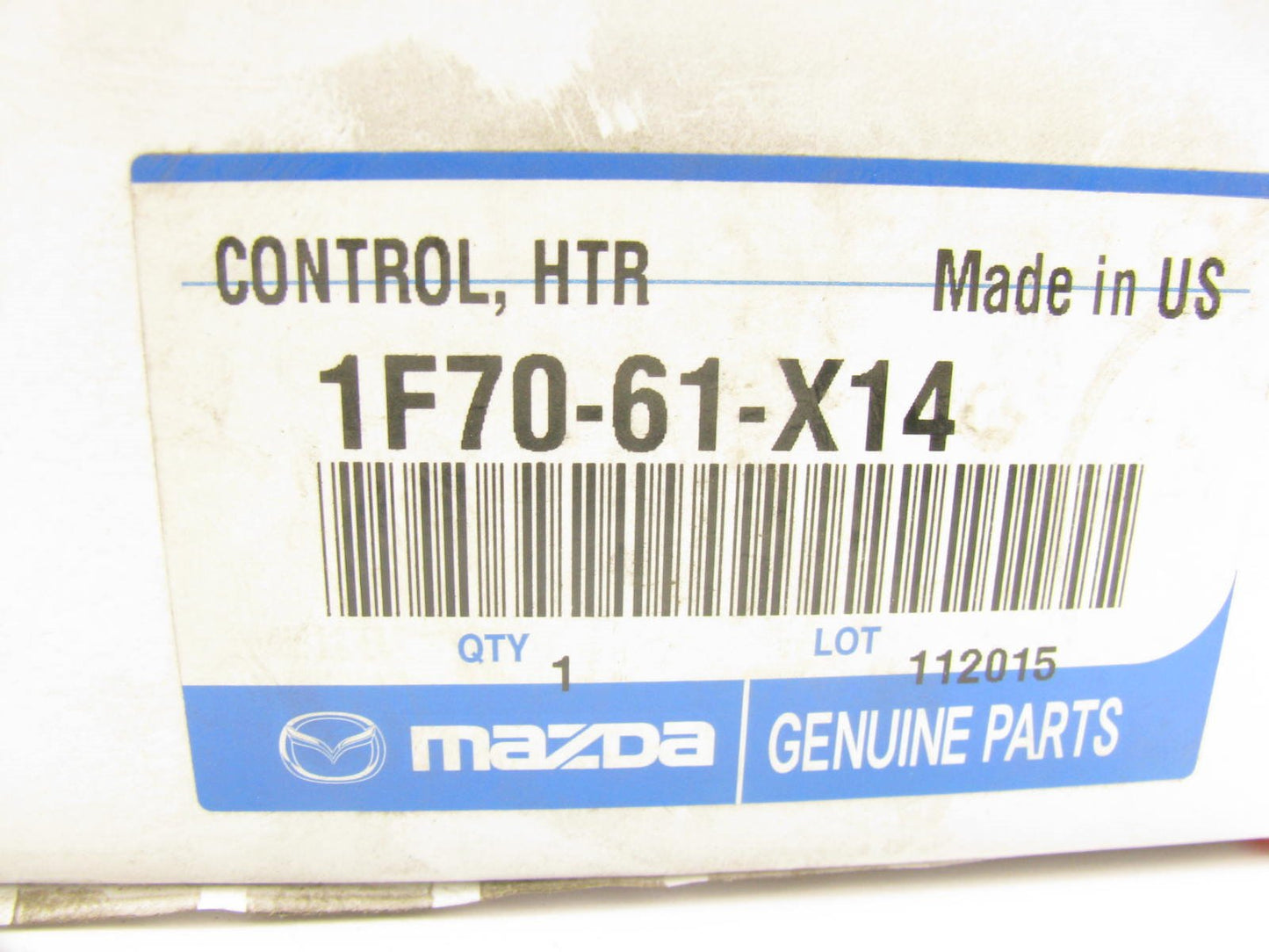 New OEM Climate Control A/C Control Switch Panel 1F70-61-X14  05-09 Mazda Picup