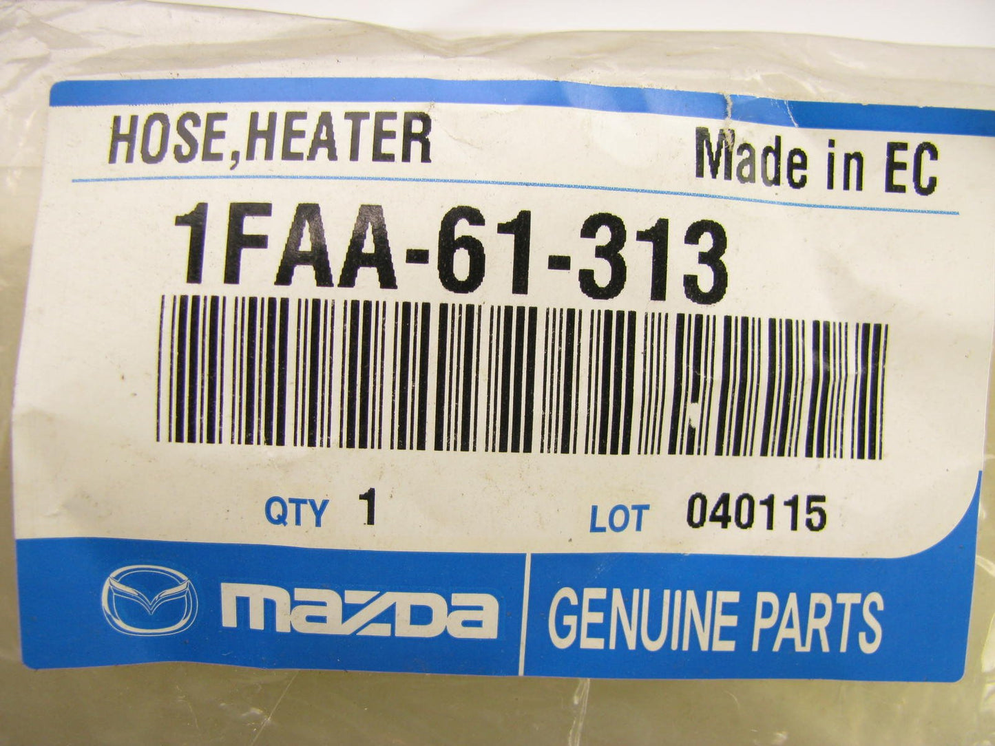 NEW GENUINE HVAC Heater Hose OEM Mazda 2004-2007 B3000 1FAA-61-313