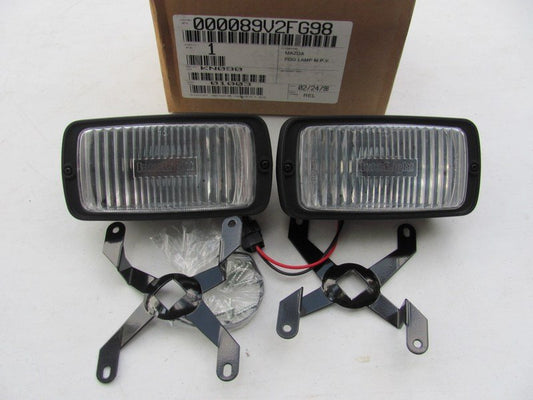 NEW GENUINE OEM Mazda Fog Light Lamps L & R With Mounting Brackets 89V2FG98
