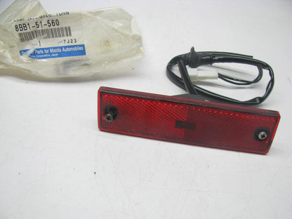 NEW - OEM Mazda 8BB1-51-560 Rear Left Side Marker Lamp Reflector 1990-95 Protege