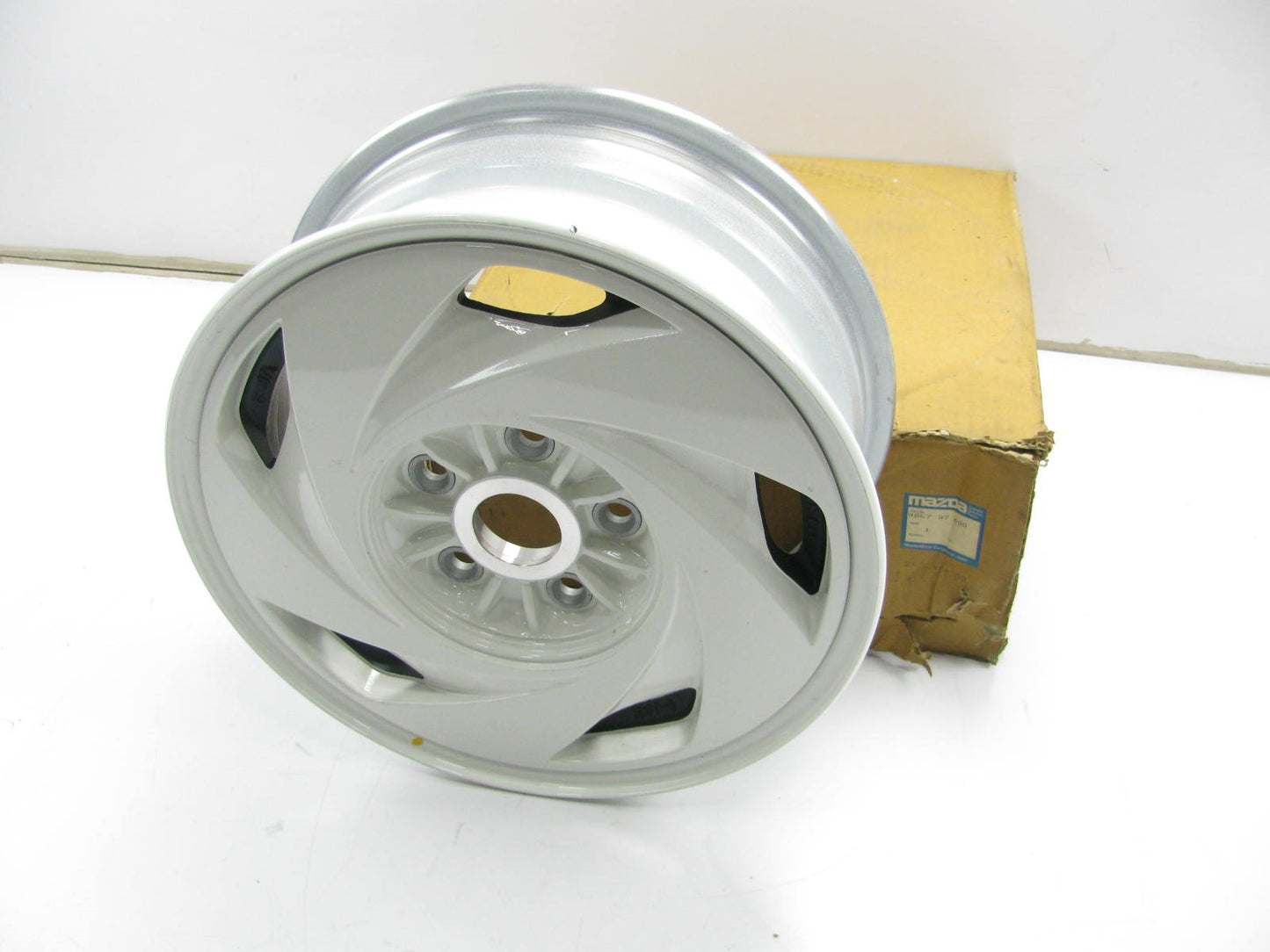 NEW GENUINE OEM 8BG7-37-600 LEFT Wheel Rim 15X6 6-JJx15 5 Lug 1988 Mazda 626