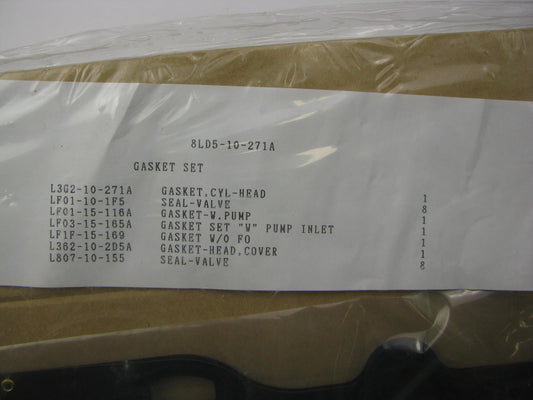 NEW - OEM Mazda 8LD510271A Head Gasket + Other Gaskets - 2007-2009 MAZDA 3 2.0L