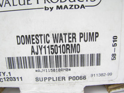 Reman - OEM Mazda AJY115010RM0 Engine Water Pump 1995-2004 3.0L
