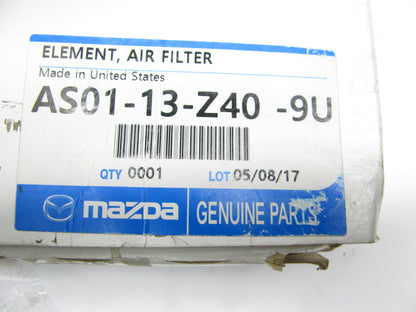 NEW GENUINE - OEM Mazda AS0113Z409U Engine Air Filter - 2.2L 4-CYL.