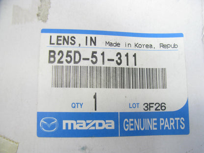 NEW - OEM B25D-51-311 Over Head Map Dome Light Lens For 1999-2000 Mazda Protege
