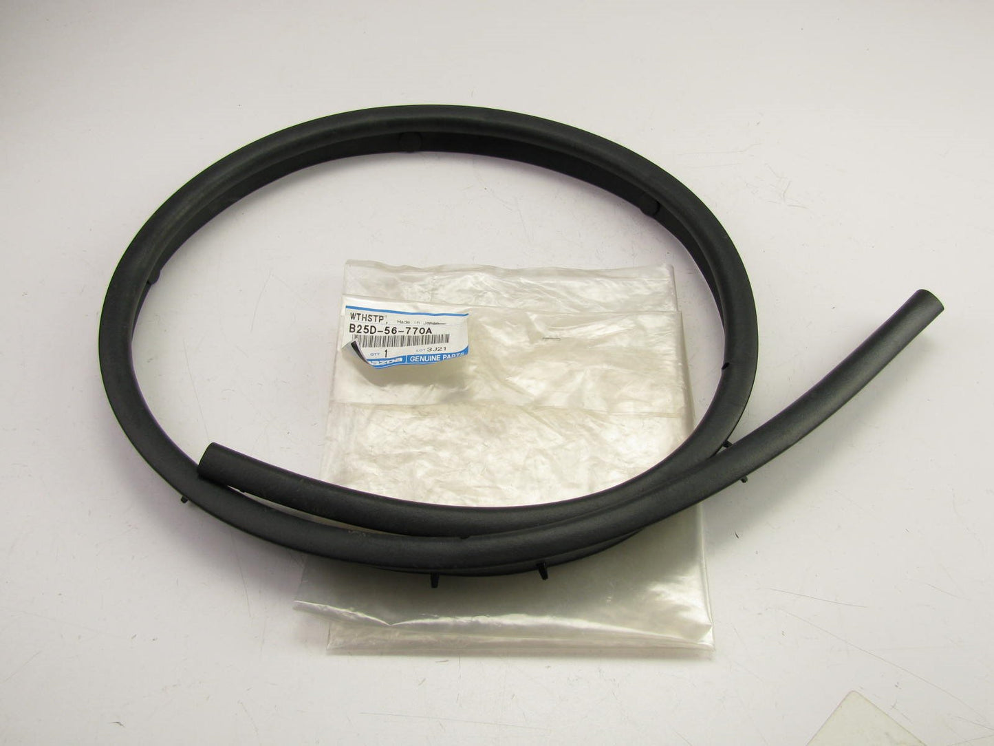 NEW OEM Mazda B25D-56-770A Hood Weatherstip Rubber Seal 1999-2000 Mazda Protege