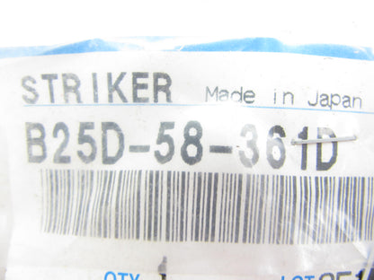 NEW - OEM Mazda B25D-58-361D Rear Door Striker Plate For 2007-2009 3 Sedan