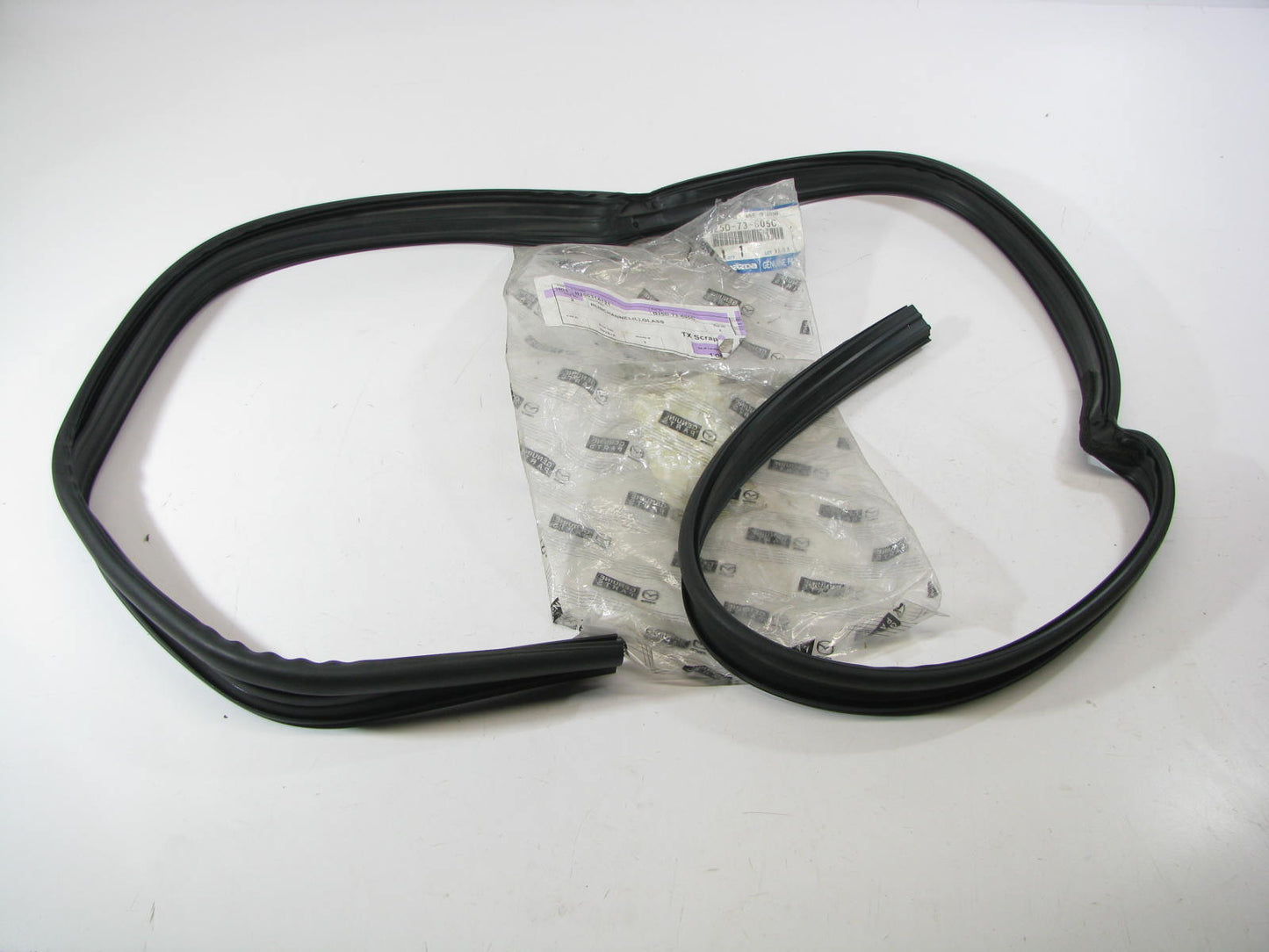 NEW - OEM Genuine Rear Left Glass Channel Weatherstrip For 99-03 Mazda Protege
