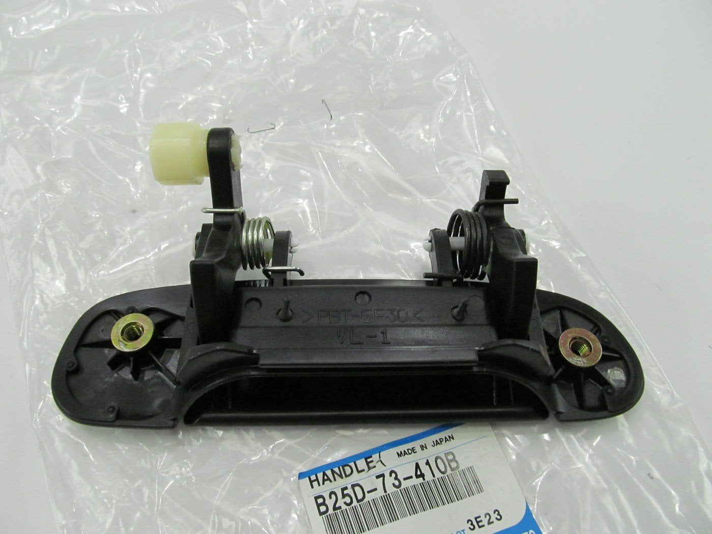 New Genuine Left Rear Outer Door Handle Black OEM For 1999-2003 Mazda Protege