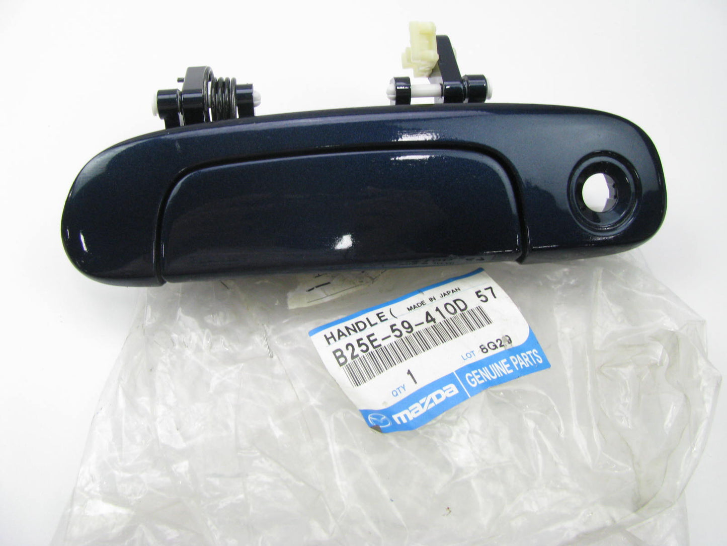 New OEM Mazda B25E-59-410D-57 Front Left Exterior Door Handle For 01-03 Protege