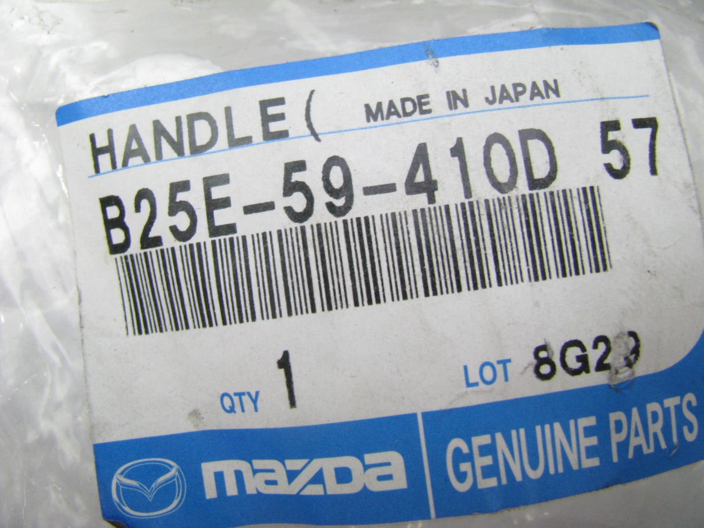 New OEM Mazda B25E-59-410D-57 Front Left Exterior Door Handle For 01-03 Protege