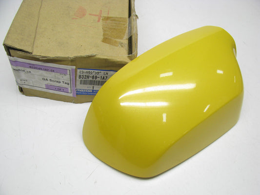 NEW - OEM Mazda B32H-69-1A7-34 Front Left Mirror Cover SOLAR YELLOW 2004 Mazda 3