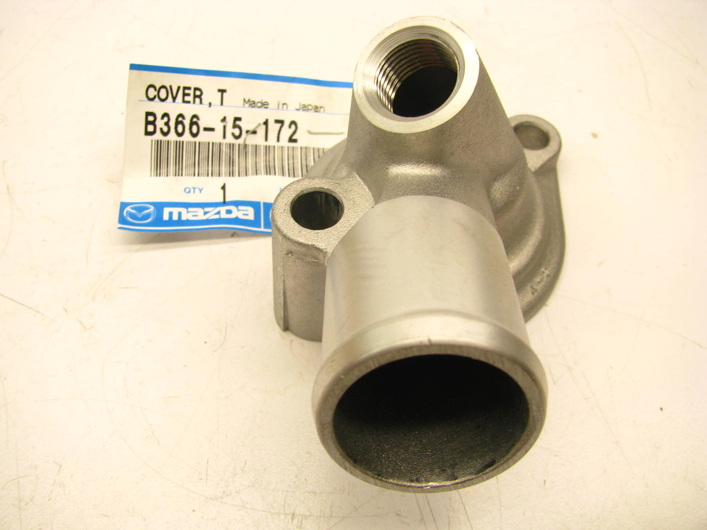NEW - OEM Mazda B36615172 Engine Coolant Thermostat Housing 1990-1995 1.6L 1.8L