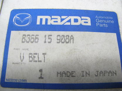 NEW - OEM Mazda B36615908A Serpentine Belt - 0.56'' X 35.00'' - 4 Ribs