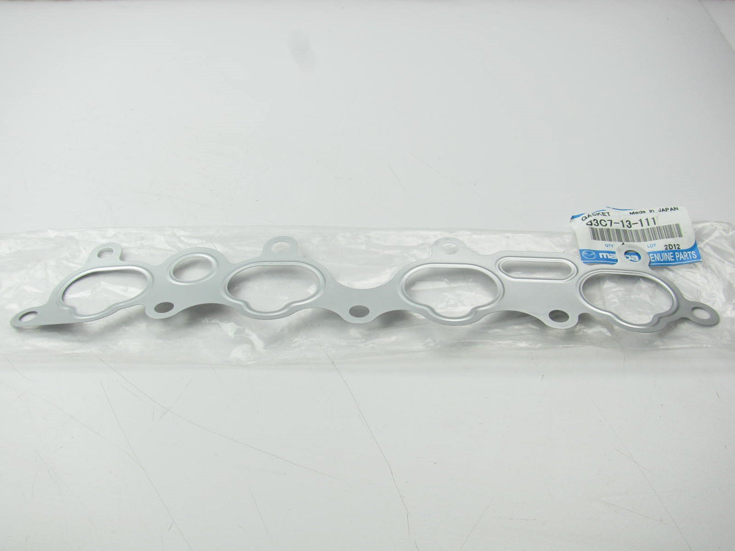 LOWER Intake Manifold Gasket OEM For 1992-1993 Mazda MX-3 1.6L  B3C7-13-111
