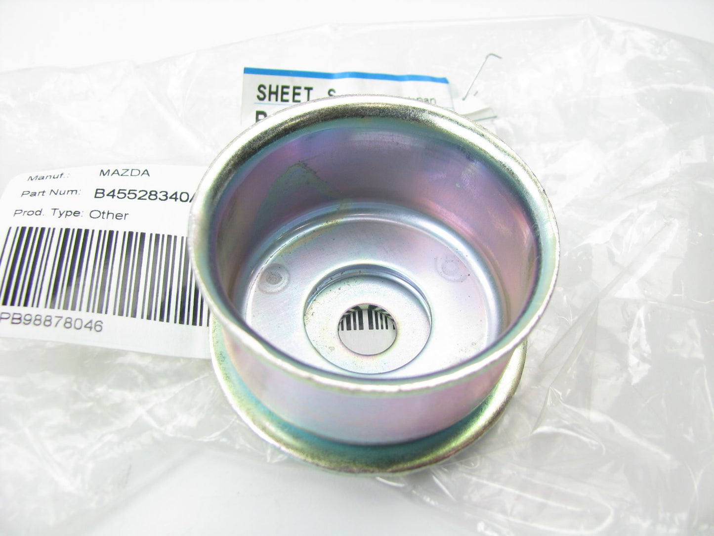 NEW GENUINE Rear Suspension Strut Coil Spring Metal Stopper OEM Mazda B45528340A