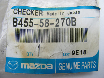 NOS OEM Mazda B45558270B Front Door Check Strap Arm - 1989-1995 Mazda 323