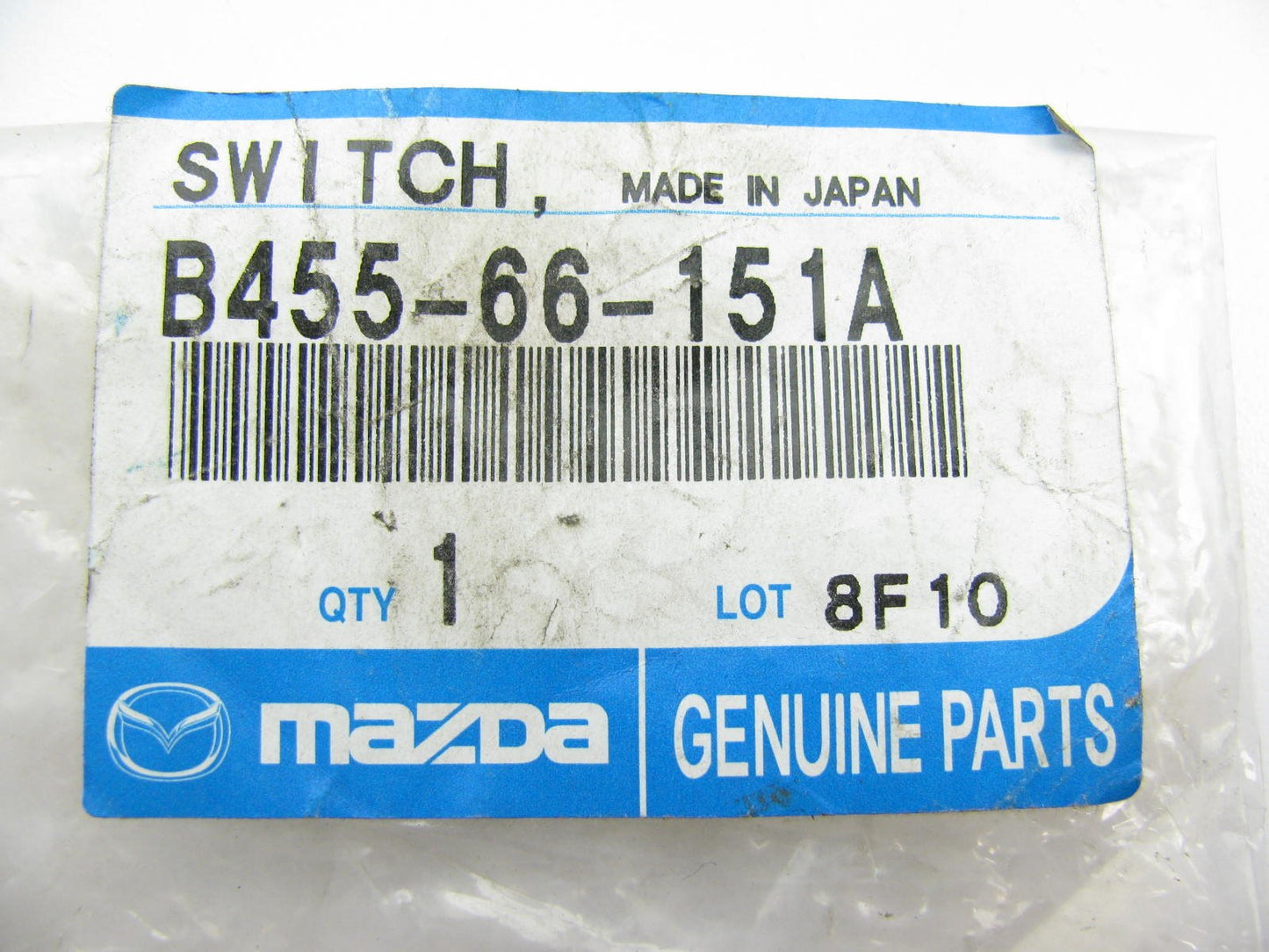 New Genuine Ignition Lock Cylinder Switch OEM For Mazda B45566151A