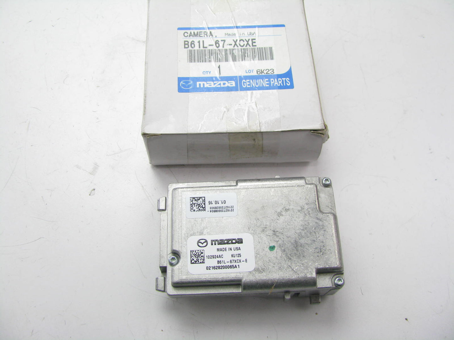 NEW GENUINE OEM Mazda B61L-67-XCXE Front Camera Sensor Aid Assist Unit Module