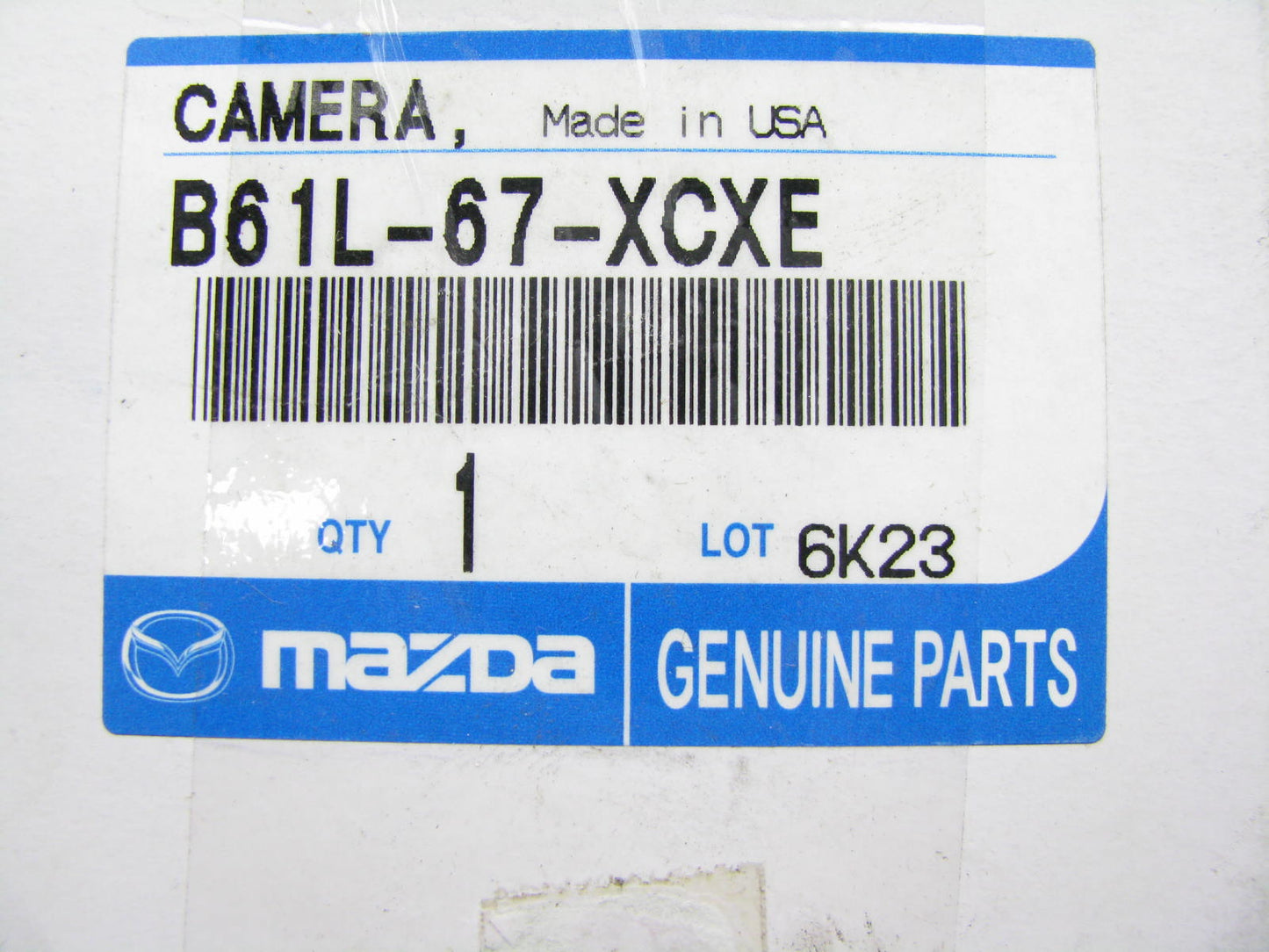 NEW GENUINE OEM Mazda B61L-67-XCXE Front Camera Sensor Aid Assist Unit Module