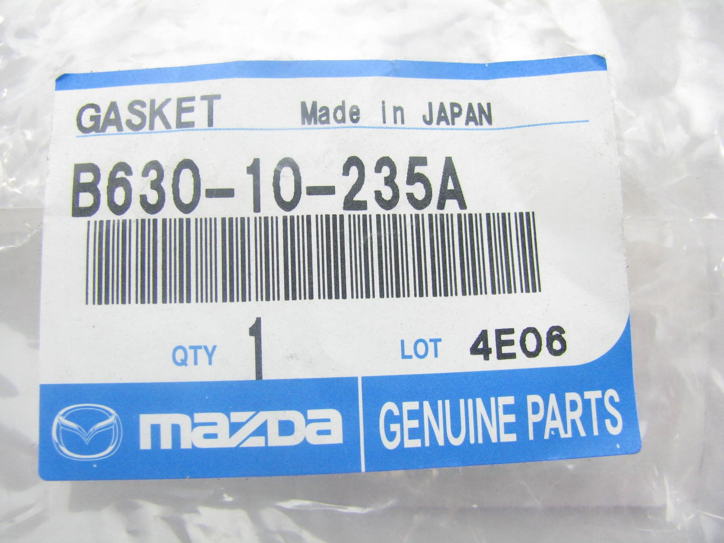 B63010235A New Genuine Valve Cover Gasket OEM For 1986-1989 Mazda 323