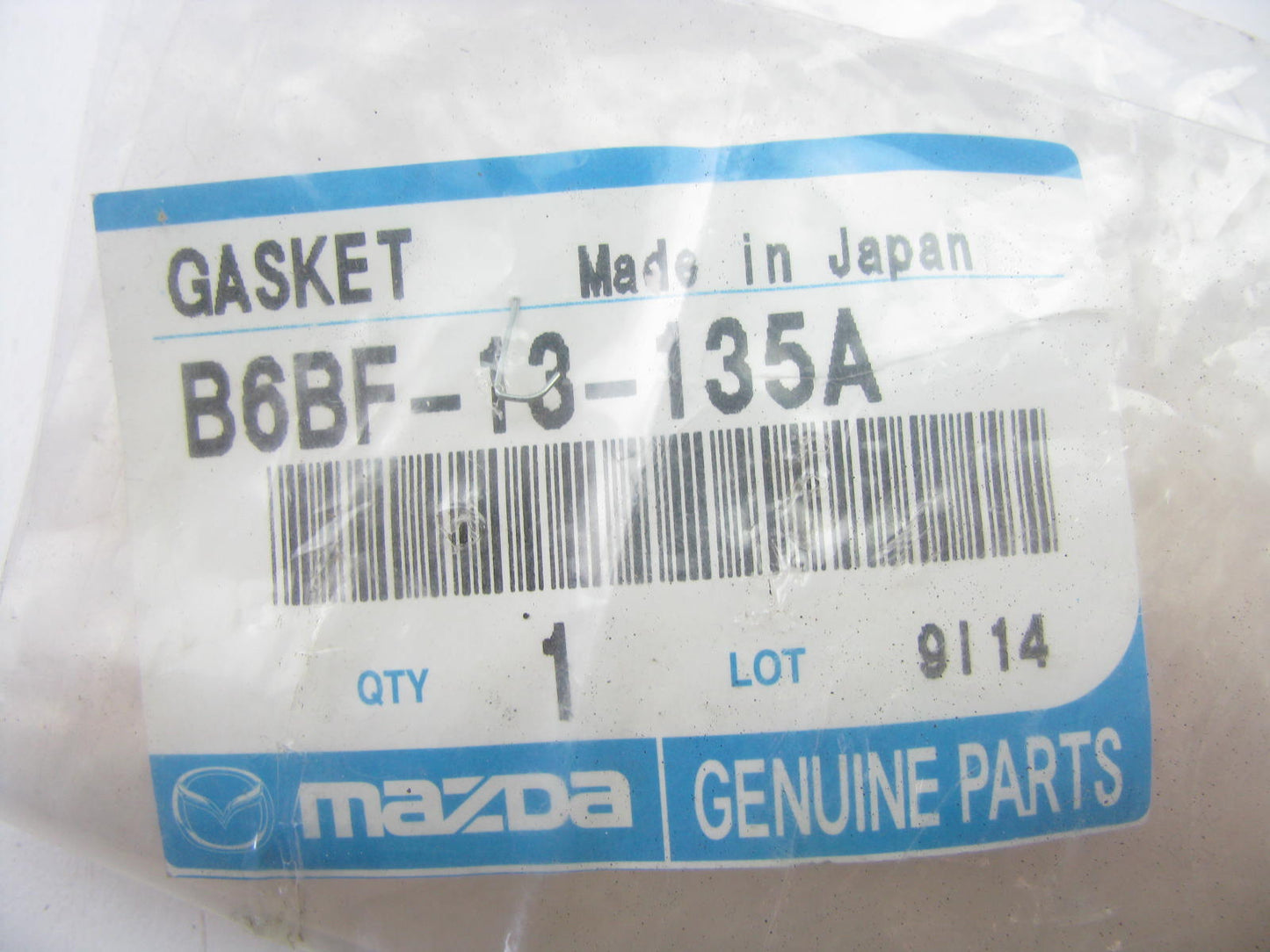 NEW GENUINE B6BF13135A Fuel Injection Plenum Gasket 94-95 Mazda 1.6L 1.8L I4