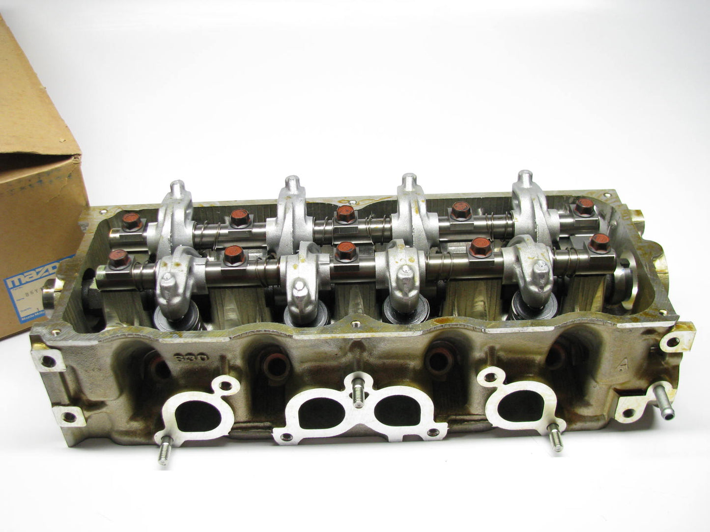 REMAN. Genuine OEM 1986-1995 Mazda 323 1.6L SOHC Cylinder Head Complete As Shown