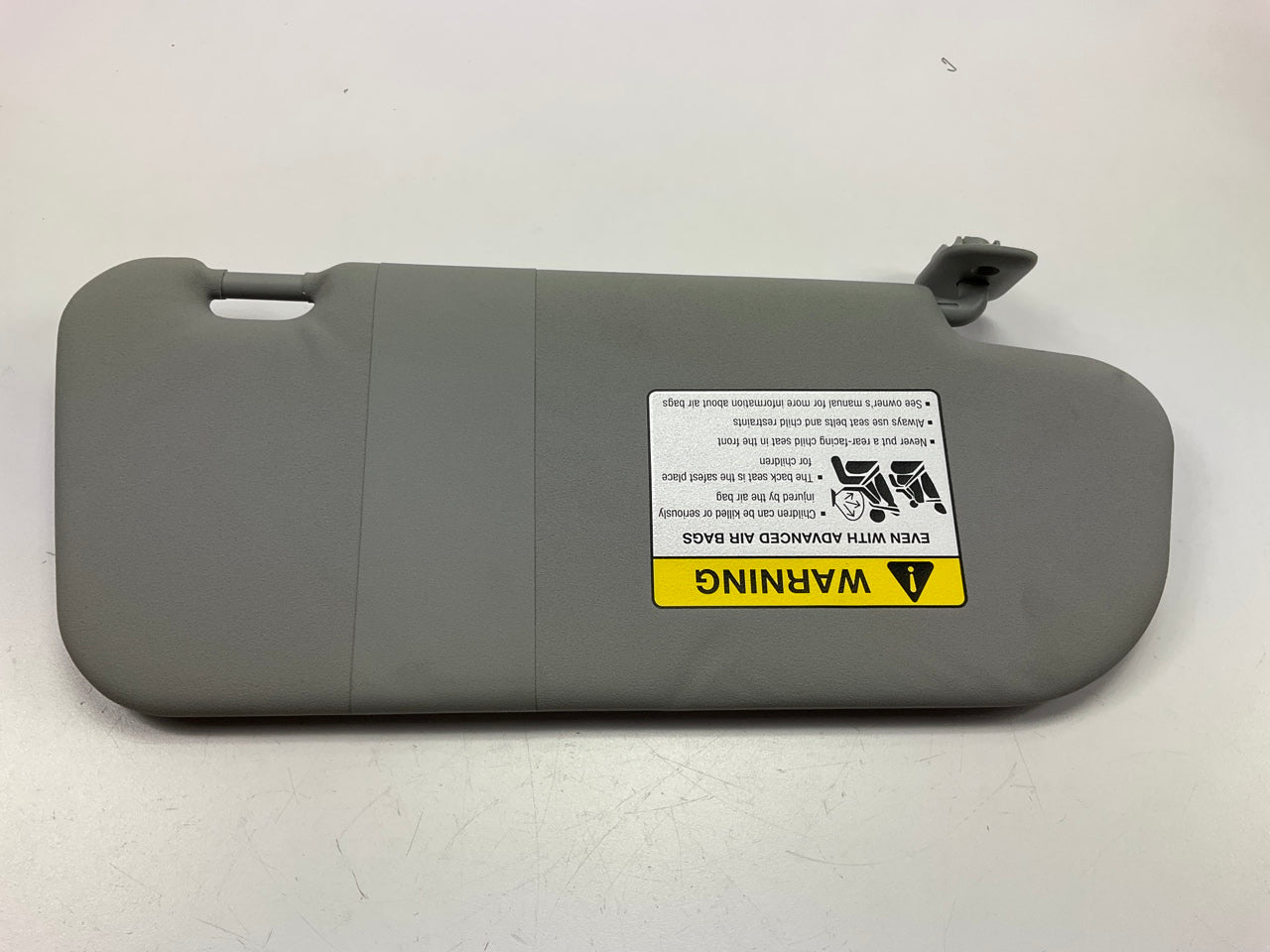 NEW GRAY Mazda BAN6-69-320A-77 Left Sun Visor OEM For 07-09 Mazda 3