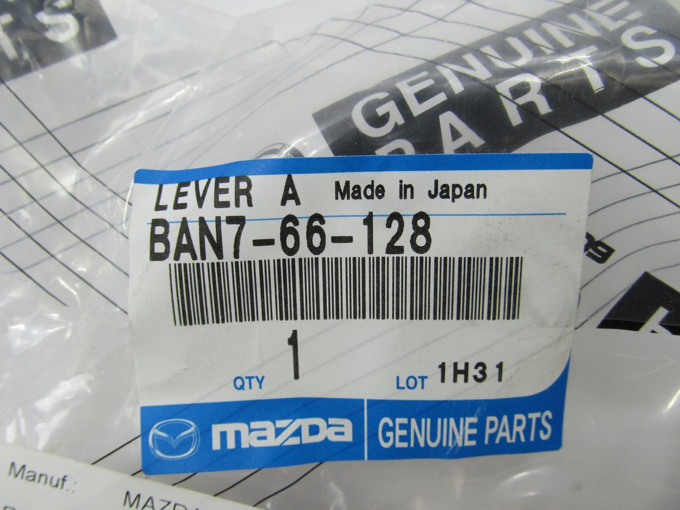 NEW - OEM BAN766128 Windshield Wiper Switch For 2008-2009 Mazda 3