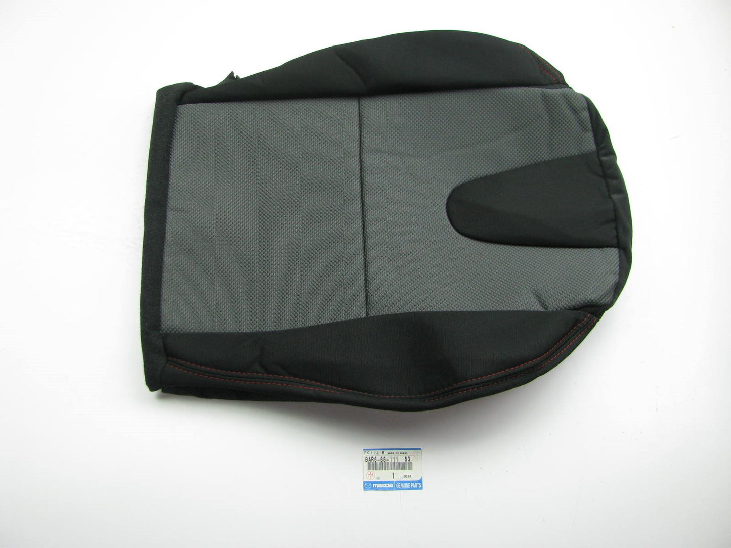 NEW GENUINE FRONT RIGHT GRAY BLACK Seat Cushion Cover For 2007-2009 Mazda 3