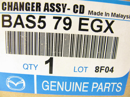 NEW - OEM GENUINE MAZDA BAS5-79-EGX In-Dash 6-Disc CD-MP3 Changer 2008-09 Mazda3