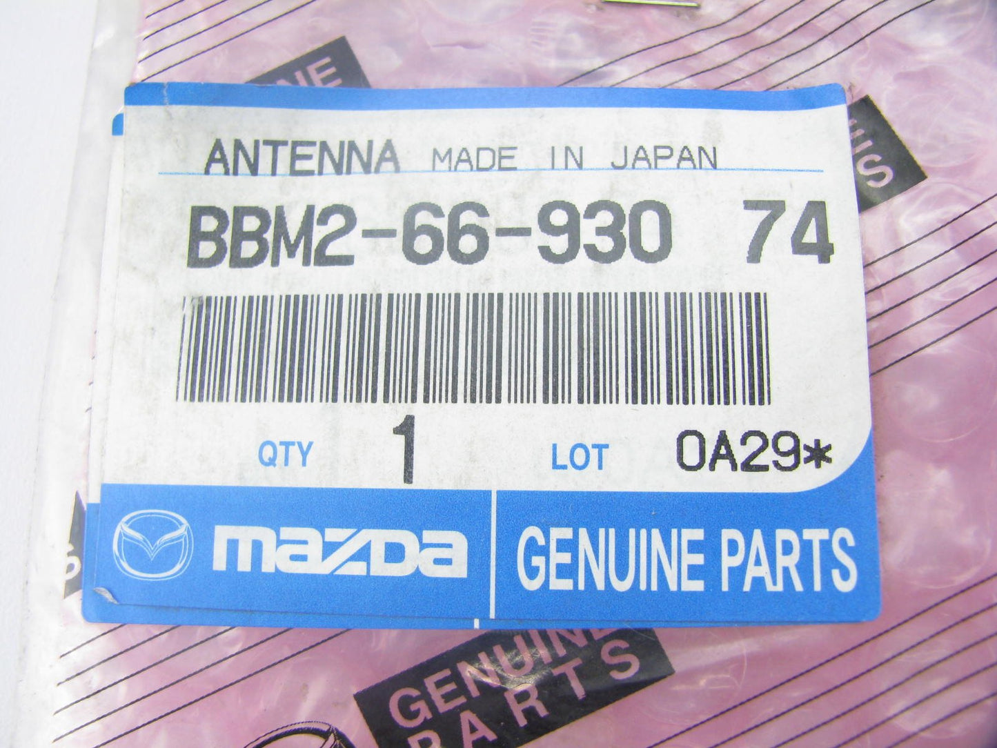 New Genuine Radio Antenna Copper Red For 2010-2011 Mazda 3 BBM2-66-930 74