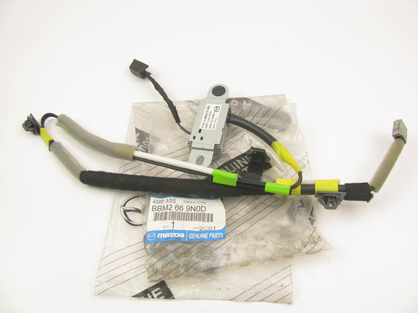 NEW - OEM Mazda BBM2669N0D Radio Antenna Mast 2012-2012 3 W/O SATELLITE