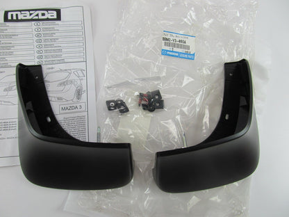 NEW - OEM BBM2V3460A Rear Splash Guards Mud Flaps For 2010-2013 Mazda 3 SEDAN