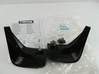 NEW - OEM BBM2V3460A Rear Splash Guards Mud Flaps For 2010-2011 Mazda 3 SEDAN