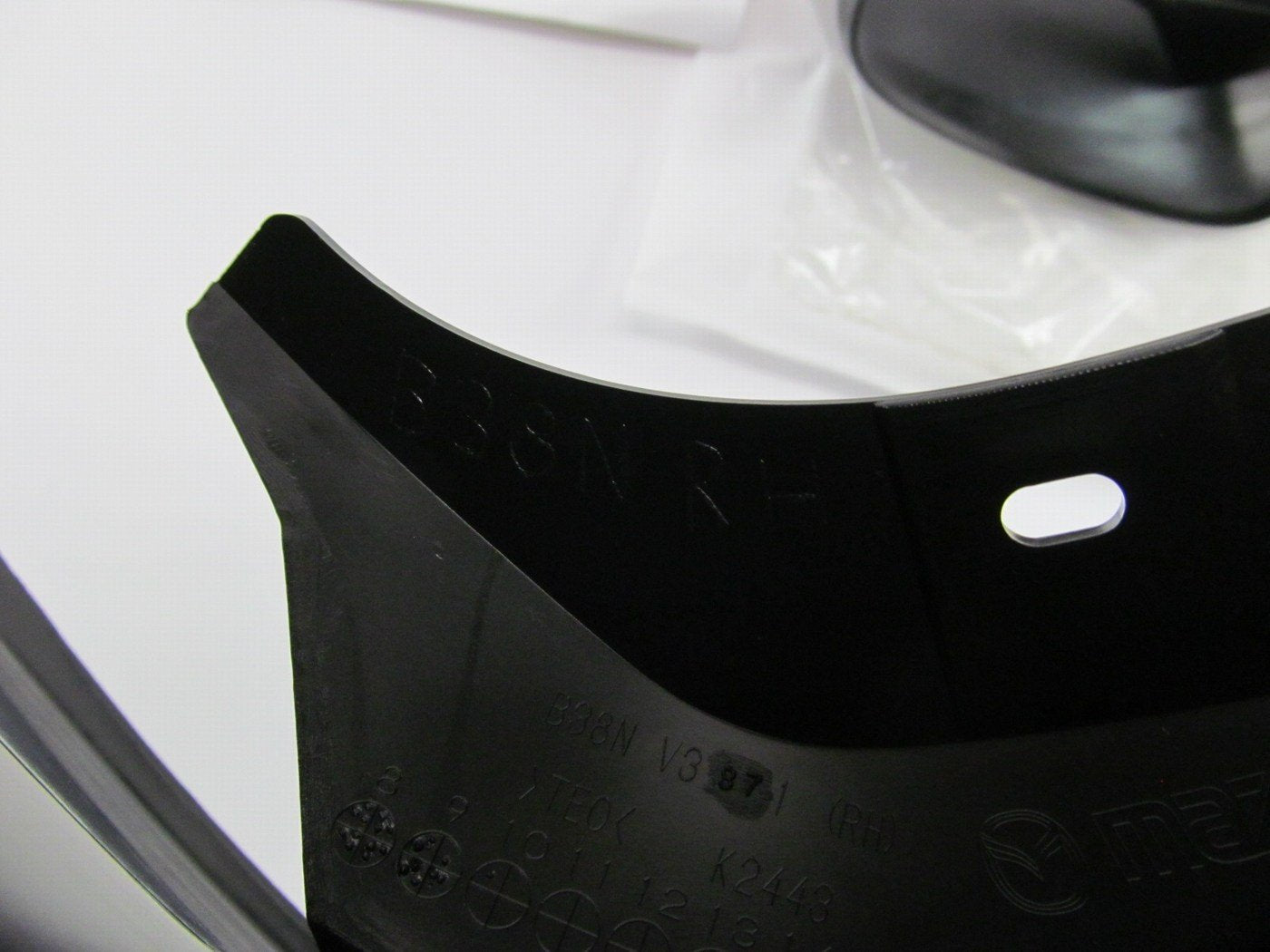 NEW - OEM BBM2V3460A Rear Splash Guards Mud Flaps For 2010-2013 Mazda 3 SEDAN